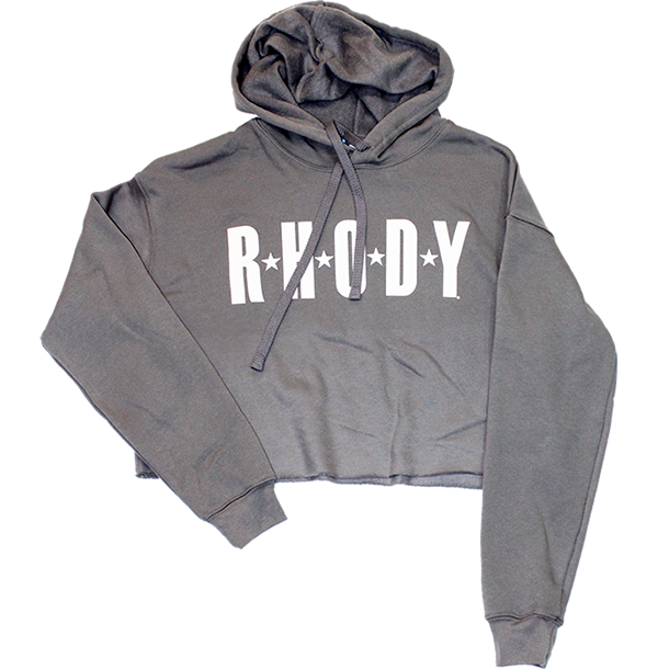 star cropped sweatshirt