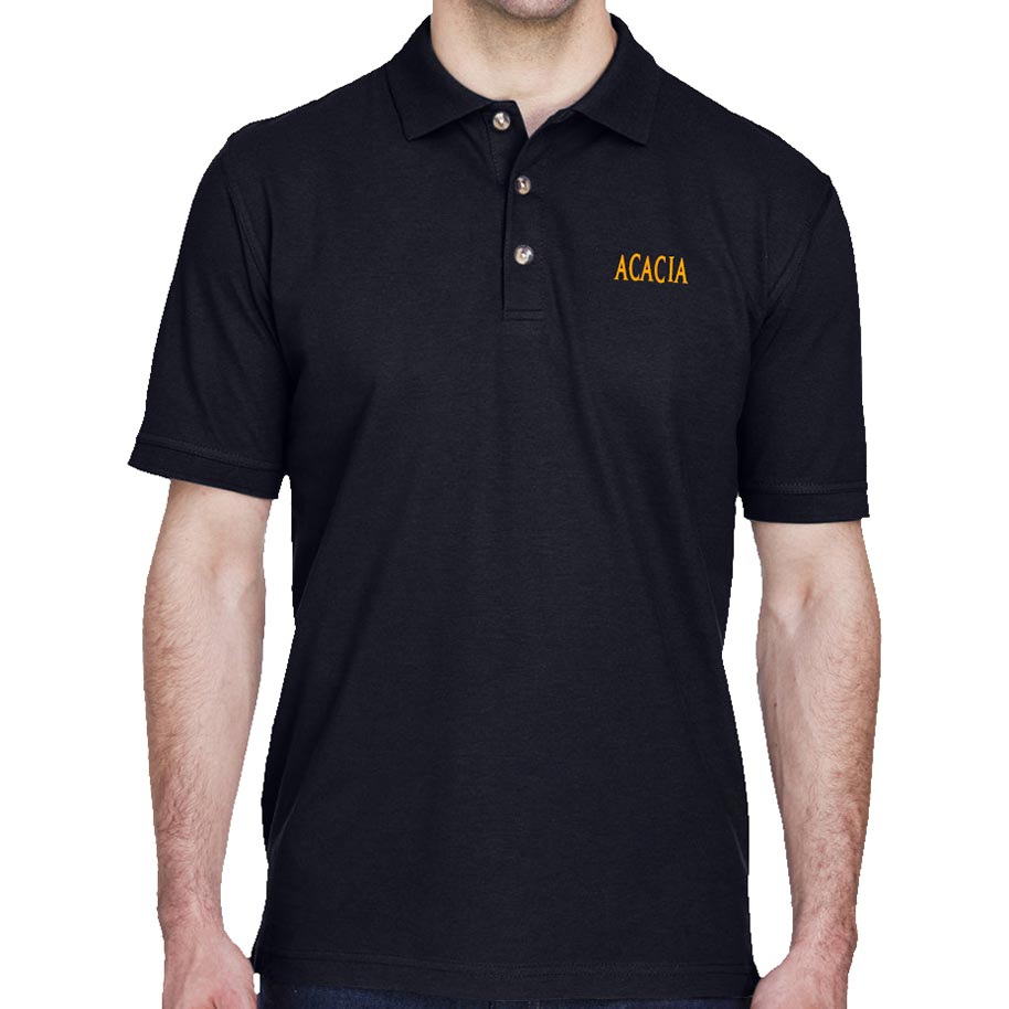 Acacia Lettered Polo Shirt