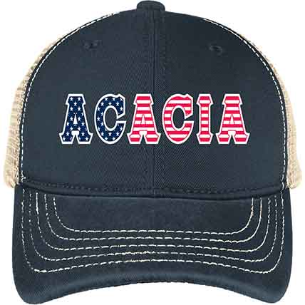Acacia Patriot Soft Mesh Back Cap
