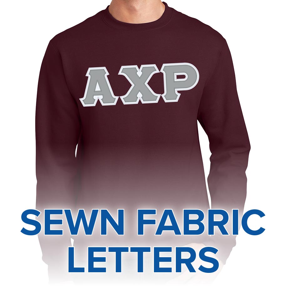 Alpha Chi Rho Lettered Sweatshirt (crew neck)