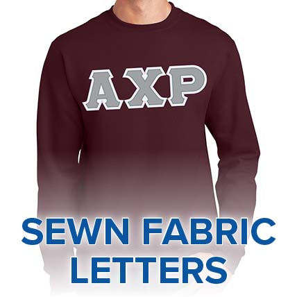 Alpha Chi Rho Lettered Sweatshirt (crew neck)
