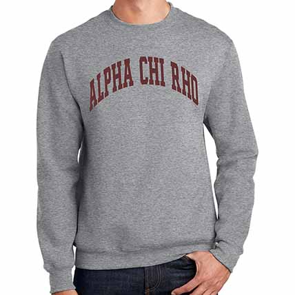 Alpha Chi Rho Arc Sweatshirt (crew neck)