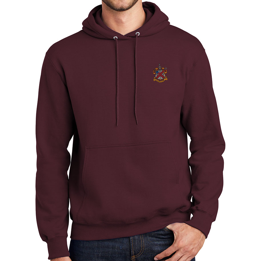 Alpha Chi Rho Crested Sweatshirt (hooded)