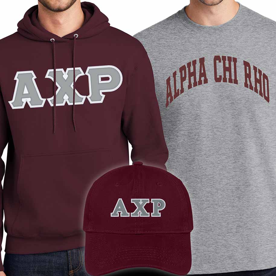 Alpha Chi Rho Hood, Tee, Hat Package