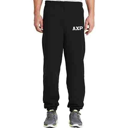 Alpha Chi Rho Lettered Sweatpants (elastic bottom)