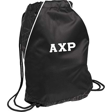 Alpha Chi Rho Lettered Cinch Pack