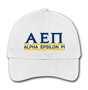 Alpha Epsilon Pi Two Line Hat