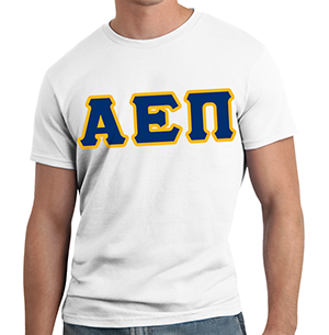 Alpha Epsilon Pi Lettered T-Shirt (short sleeve)