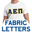Alpha Epsilon Pi Lettered T-Shirt (short sleeve)