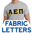 Alpha Epsilon Pi Lettered T-Shirt (short sleeve)