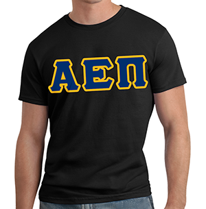 Alpha Epsilon Pi Lettered T-Shirt (short sleeve)