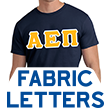 Alpha Epsilon Pi Lettered T-Shirt (short sleeve)