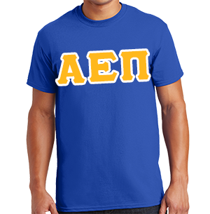 Alpha Epsilon Pi Lettered T-Shirt (short sleeve)