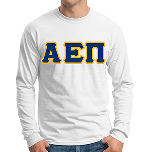 Alpha Epsilon Pi Lettered T-Shirt (long sleeve)