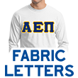 Alpha Epsilon Pi Lettered T-Shirt (long sleeve)