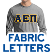 Alpha Epsilon Pi Lettered T-Shirt (long sleeve)