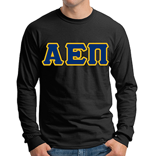 Alpha Epsilon Pi Lettered T-Shirt (long sleeve)