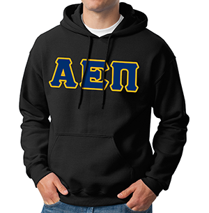 Alpha Epsilon Pi Lettered Sweatshirt (hooded)