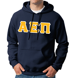 Alpha Epsilon Pi Lettered Sweatshirt (hooded)