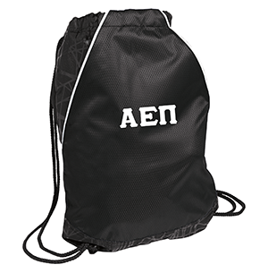Alpha Epsilon Pi Lettered Cinch Pack