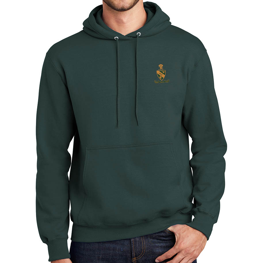 Alpha Gamma Rho Crested Sweatshirt (hooded)