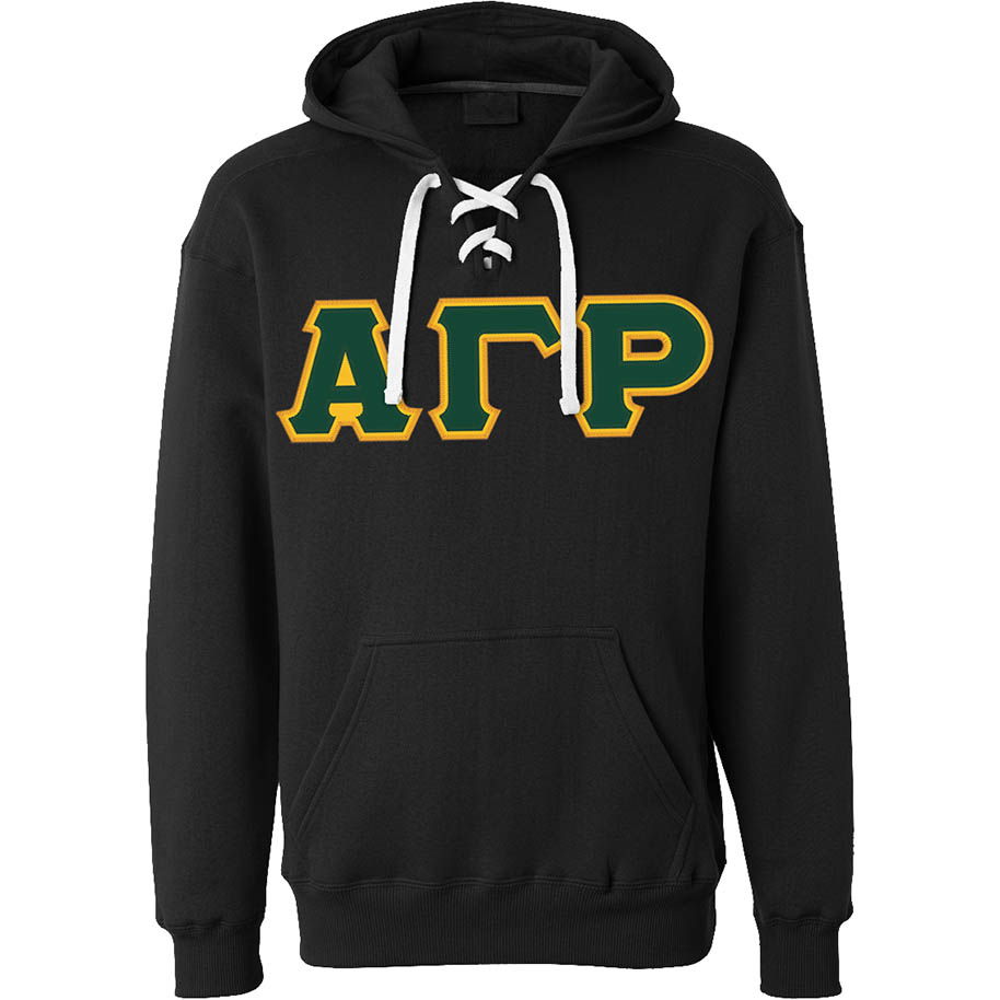 Alpha Gamma Rho Lace-Up Sweatshirt