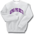 Alpha Phi Delta Arc Sweatshirt (crew neck)