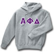 Alpha Phi Delta Lettered Sweatshirt (hooded)