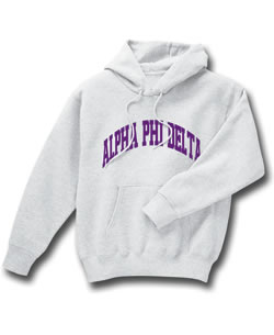 Alpha Phi Delta Arc Sweatshirt (hooded)