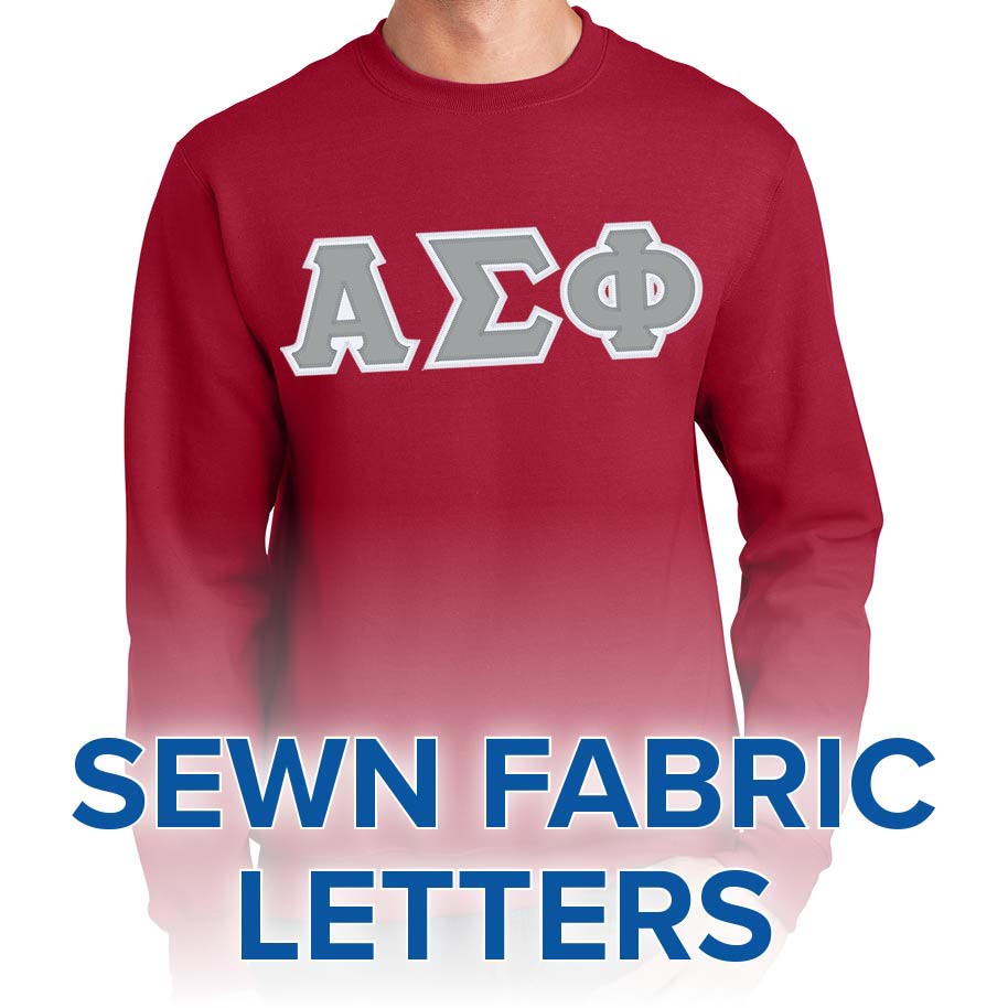 Alpha Sigma Phi Lettered Sweatshirt (crew neck)