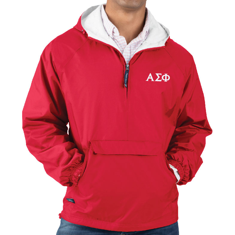 Alpha Sigma Phi Hooded Pullover Jacket