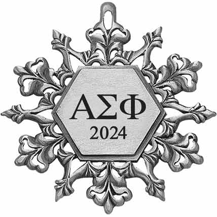 Alpha Sigma Phi 2024 Holiday Ornament