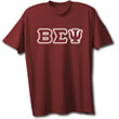 Beta Sigma Psi Lettered T-Shirt (short sleeve)
