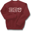 Beta Sigma Psi Lettered Sweatshirt (crew neck)