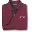 Beta Sigma Psi Lettered Polo Shirt