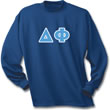 Delta Phi Lettered T-Shirt (long sleeve)