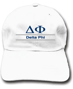 Delta Phi Two Line Hat