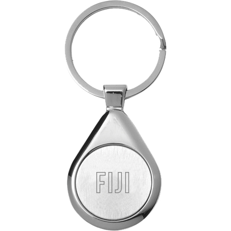 FIJI Round Keychain