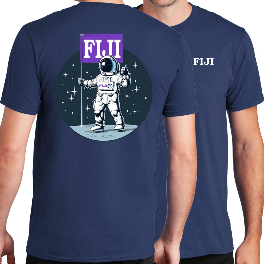FIJI Astronaut Flag T-shirt