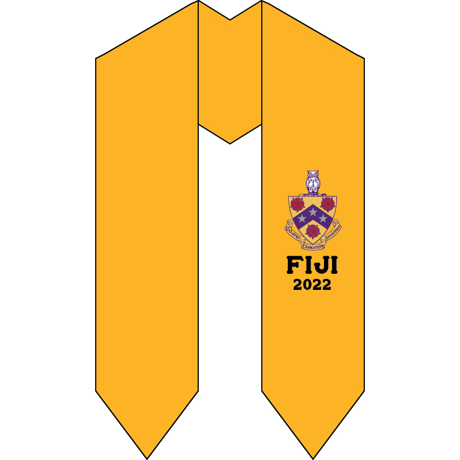 FIJI 2022 Graduation Stole