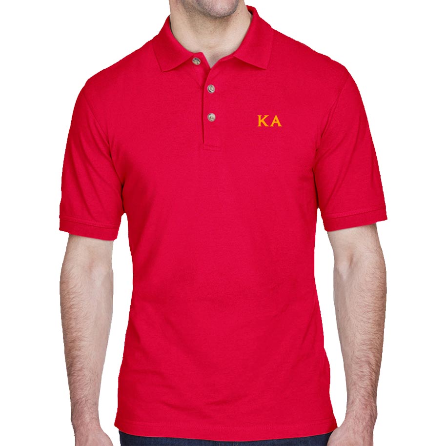 Kappa Alpha Order Lettered Polo Shirt