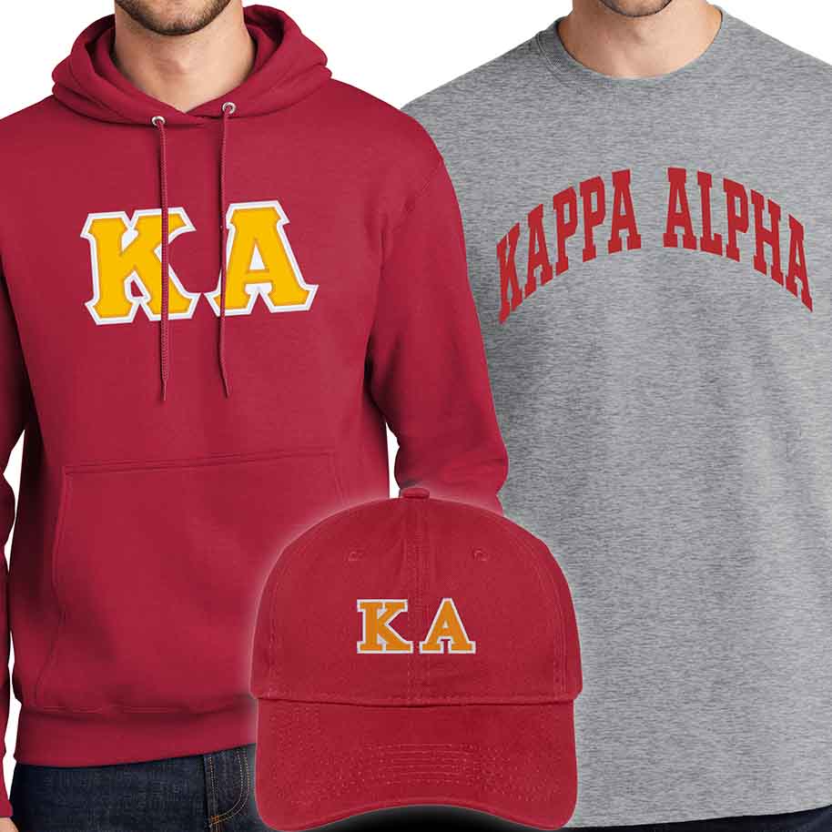 Kappa Alpha Order Hood, Tee, Hat Package