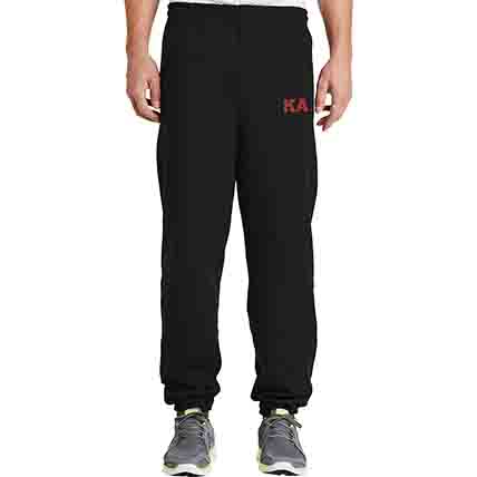 Kappa Alpha Order Lettered Sweatpants (elastic bottom)