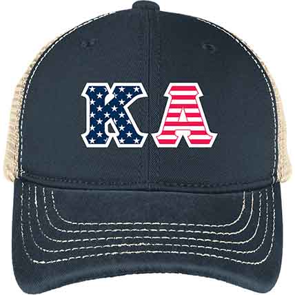 Kappa Alpha Order Patriot Soft Mesh Back Cap