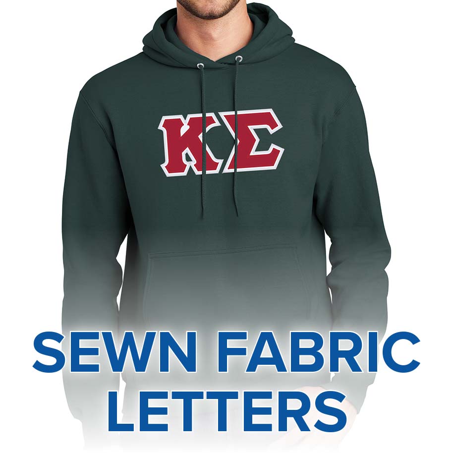 Kappa Sigma Lettered Sweatshirt (hooded)