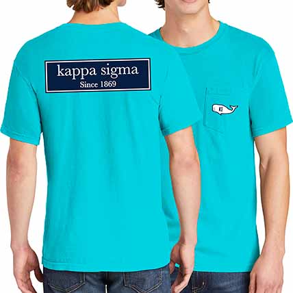 Kappa Sigma Whaler Pocket T-shirt