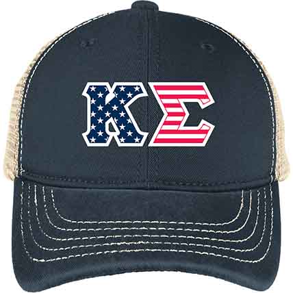 Kappa Sigma Patriot Soft Mesh Back Cap