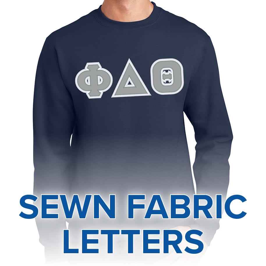 Phi Delta Theta Lettered Sweatshirt (crew neck)