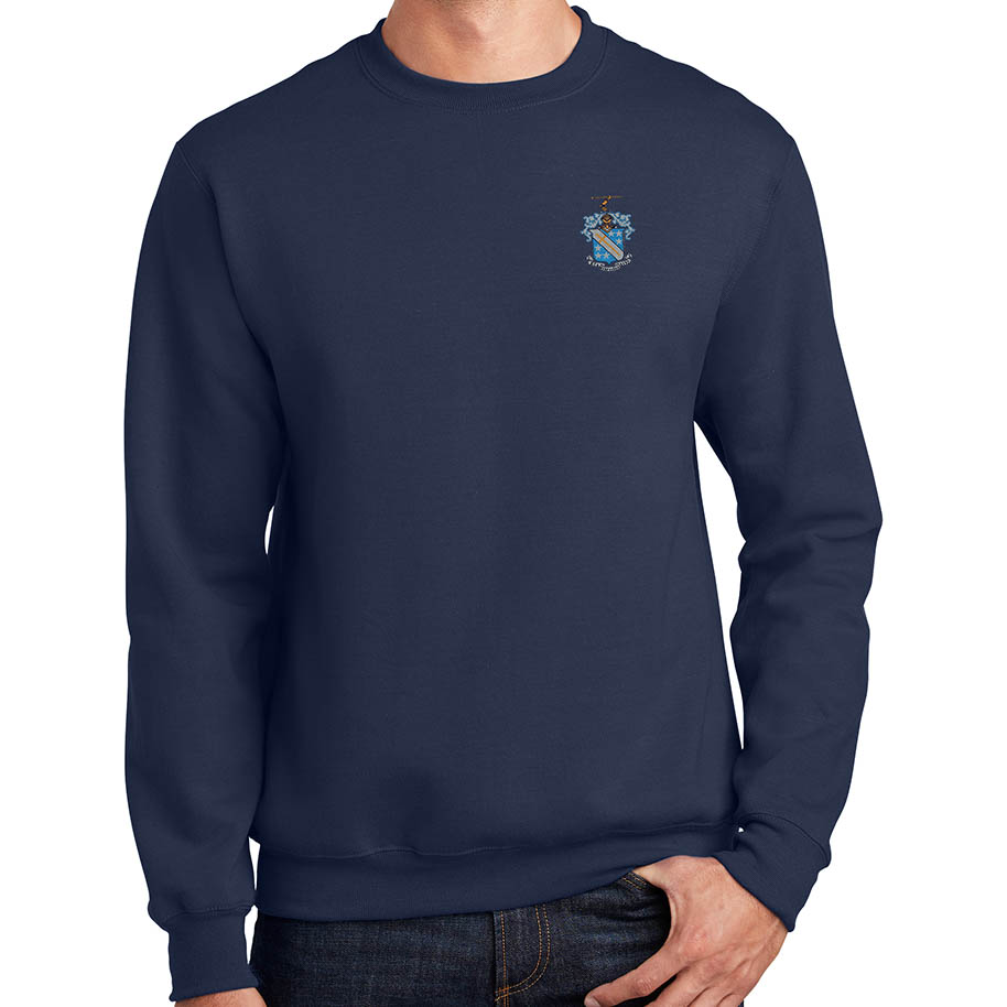 Phi Delta Theta Crested Sweatshirt (crew neck)