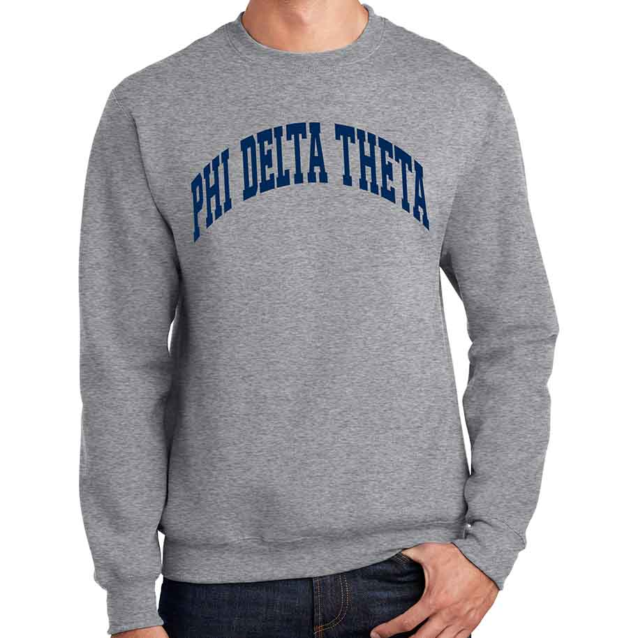 Phi Delta Theta Arc Sweatshirt (crew neck)